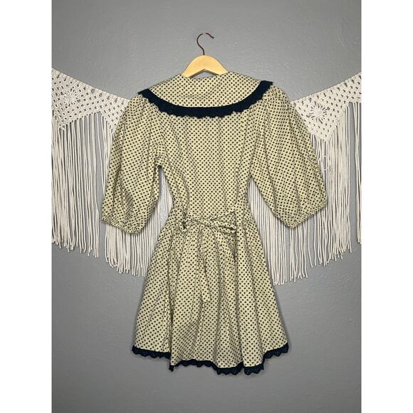 Free People Green and Blue Midi Dress - Picture 9 of 9